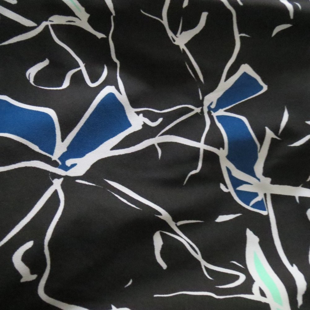 Callaway Black Skort with Blue, White and Mint Abstract Print - Picture 3 of 3
